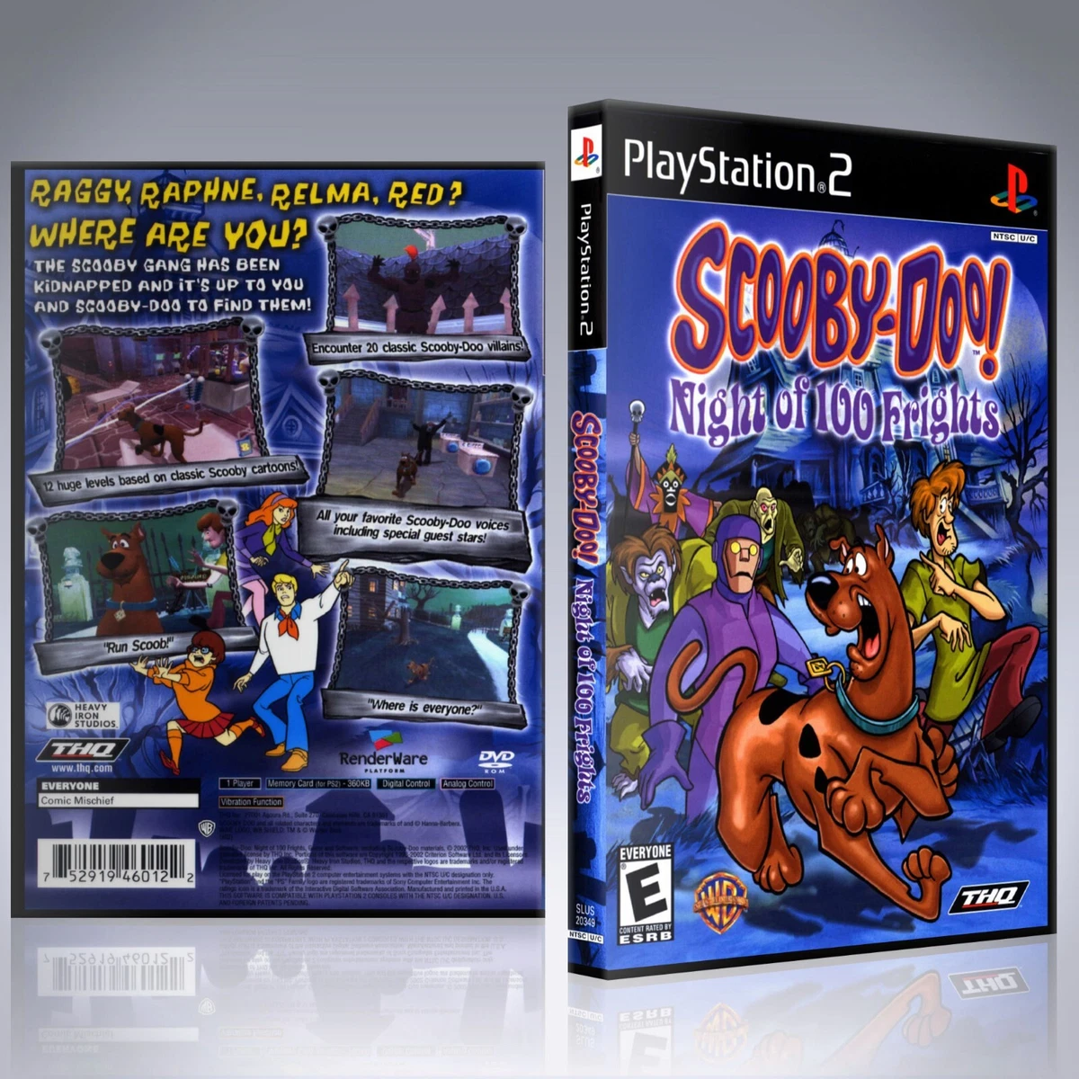 Scooby doo night of on sale 100 frights ps2