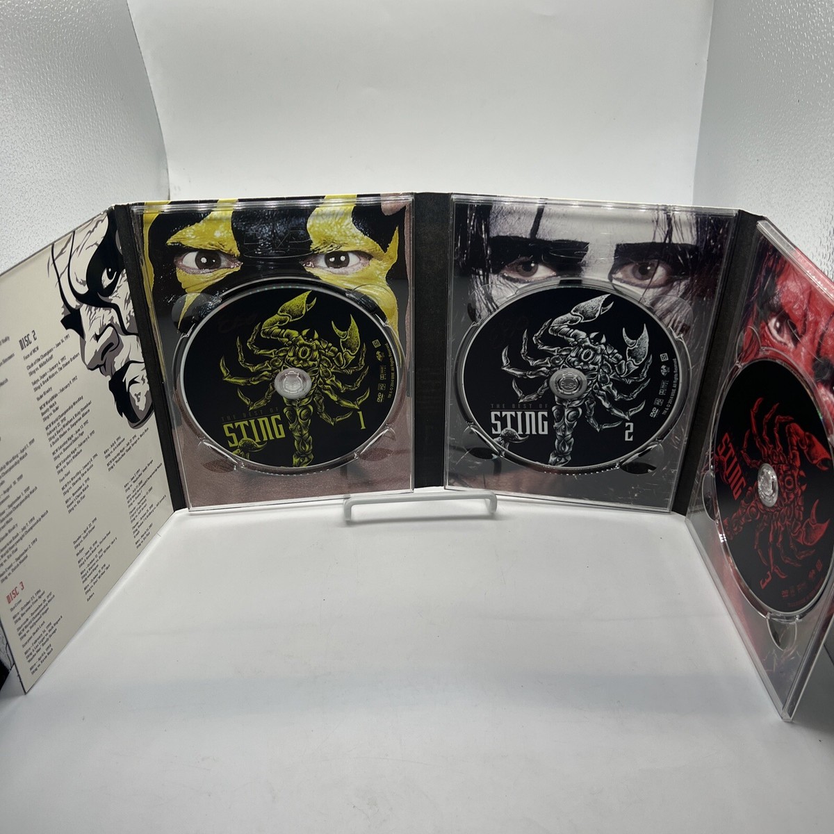 WWE: Sting - The Ultimate Collection (DVD, 2014, 3-Disc Set