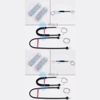 You.S Fensterheber Reparatur SET Vorne Links + Rechts FüR VW Polo Kasten (6NF)