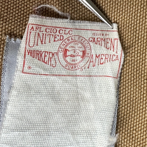 VTG Carhartt Barn Chore Jacket Sz 44 Western Work Corduroy USA Union Made STAIN* - Picture 15 of 15