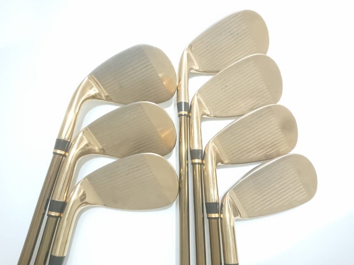 Golf Iron Set Tsuruya AXEL GOLD PREMIUM Original Carbon (R) 7pcs 7