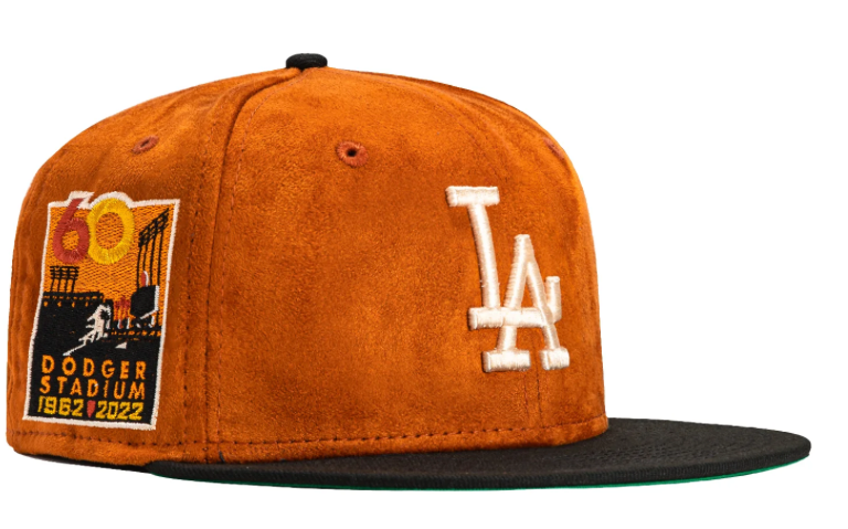 【US限定】 NEW ERA 59FIFTY Los Angeles Angeles Orange New Era 59FIFTY Suede S'MORES Los Angeles Dodgers 1962 Patch