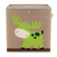 Boîte de rangement en tissu pour enfant "cerf", compatible Ikea Kallax Lifeney