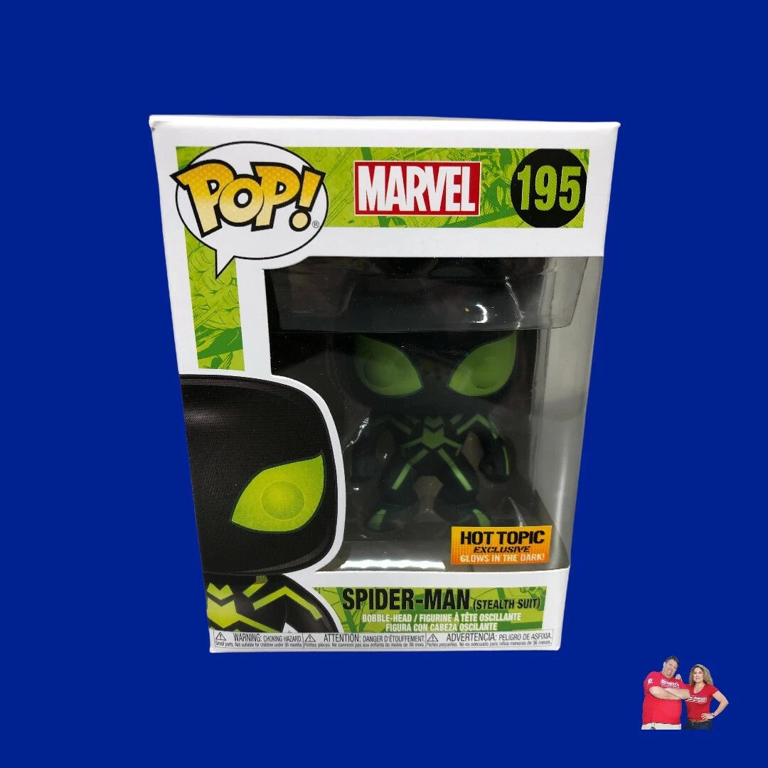 Spider man stealth suit funko outlet