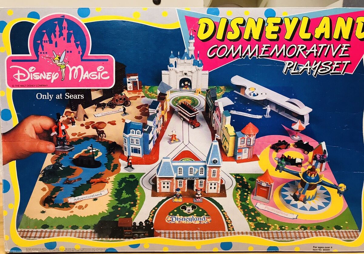 DISNEYLAND COMMEMORATIVE PLAYSET 1988 Walt Disney Company DISNEYLAND COMMEMORATIVE PLAYSET 1988 Walt Disney Company