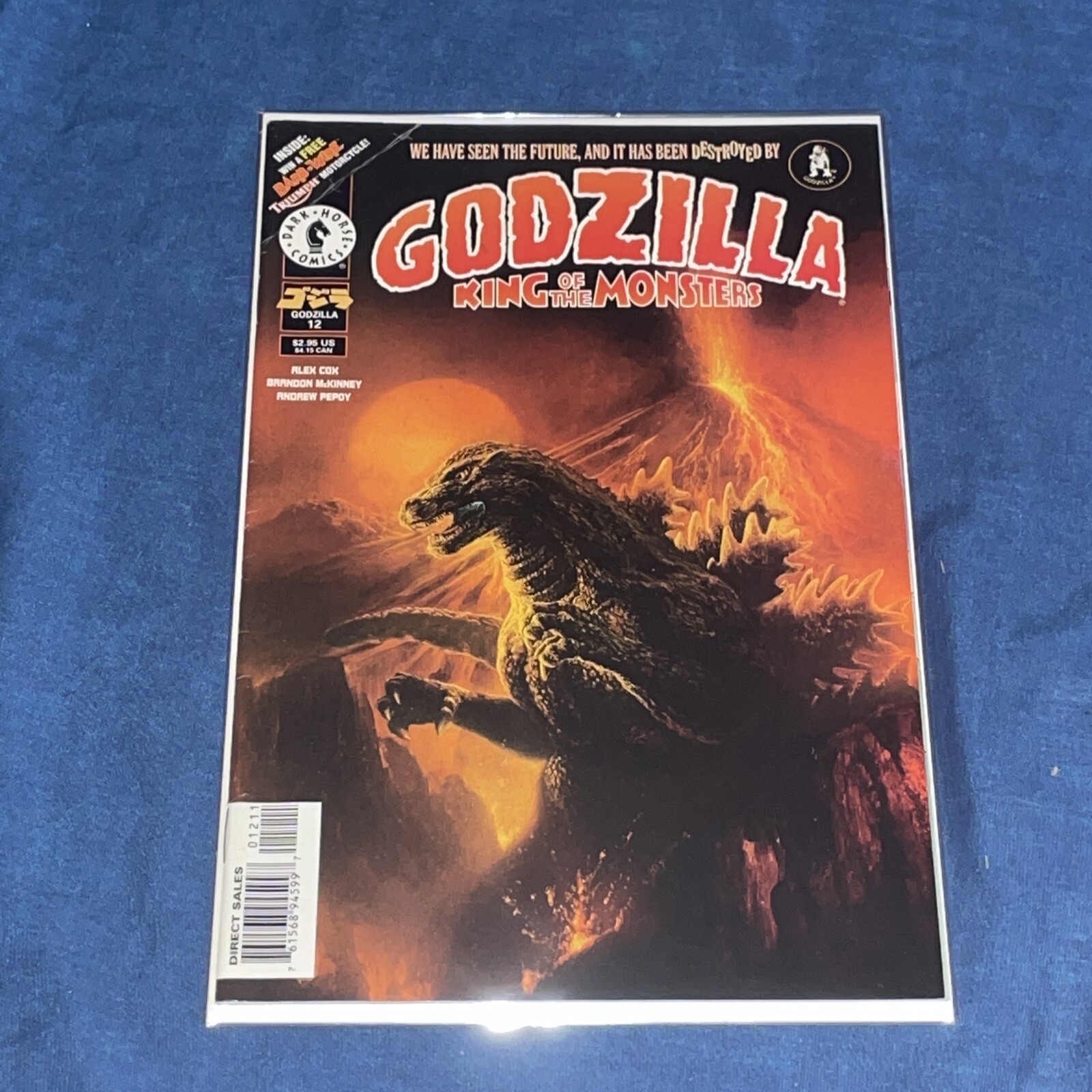 Godzilla (1996) #12 - King of the Monsters - Dark Horse | eBay