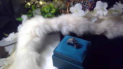 Tiger Ring Stainless Steel Casted Size 6 Custom Unique Power Strength Tactic