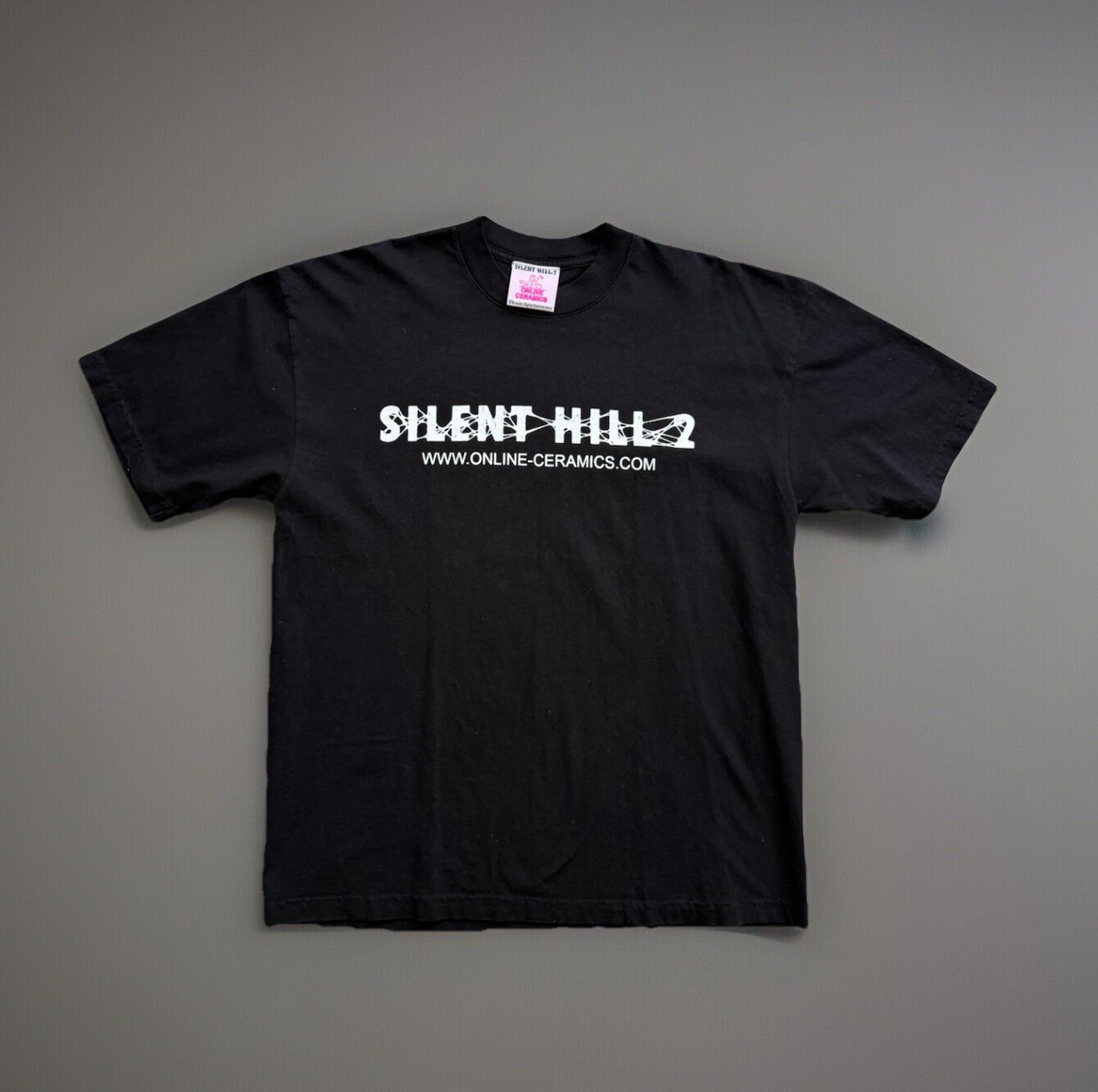Online Ceramics Konami Silent Hill 2 Dead Wife Logo Tee Size Large-image