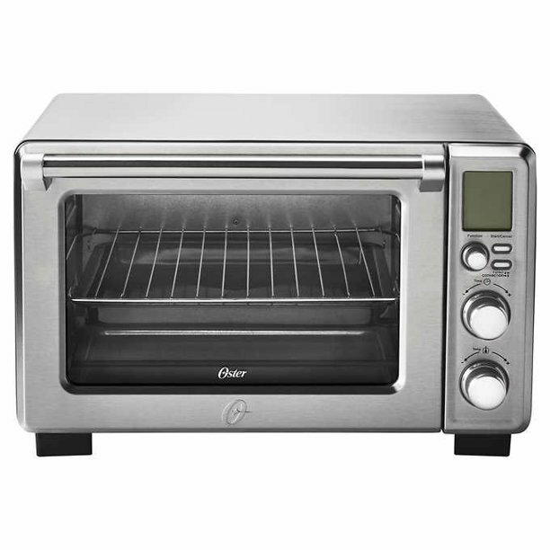 Oster TSSTTVDFL1 6 Slice Digital Toaster Oven Silver for sale online