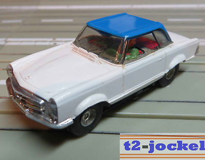 Faller AMS - Mercedes 230 SL Coupe With Flat Anchor Motor, 60s #EBS608