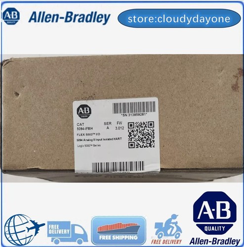 New Allen Bradley 5094-IF8IH SER A Flex 5000 I/O Analog 8 Input Isolated Hart
