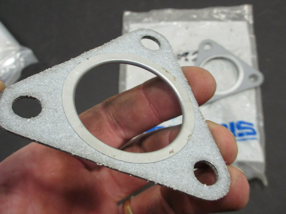 CANTIDAD 2 NUEVAS JUNTAS DE TUBO DE ESCAPE Y COBRA 340 1978 POLARIS VINTAGE NOS OEM Foto 2 de 4