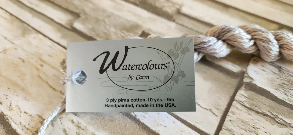 Caron Watercolours 3 ply Cotton Embroidery Thread You choose your colors - Image 2 of 4