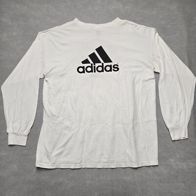adidas Y2k long sleeve t shirt mens xlarge XL Youth Soccer Coaches