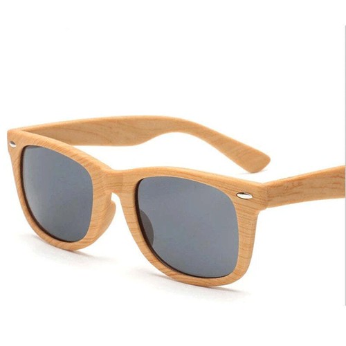 Vintage Zebra Bamboo Wood Polarized Sunglasses UV Protection - Picture 5 of 8