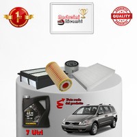 Wartungsset Filter Und ÖL Kia Carnival III 2.2 Crdi 143KW 194PS 2013