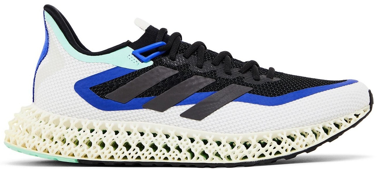 Adidas 4D Fusio shoes blue with neon yellow adidas 4D Fusio Bold Blue Light Flash Yellow for Sale  main image 4