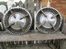 2 1960 Dodge Spinner 15 Hubcaps 2 1960 Dodge Spinner 15 Hubcaps