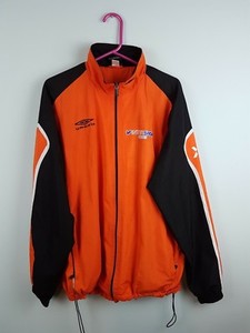 mens orange tracksuit