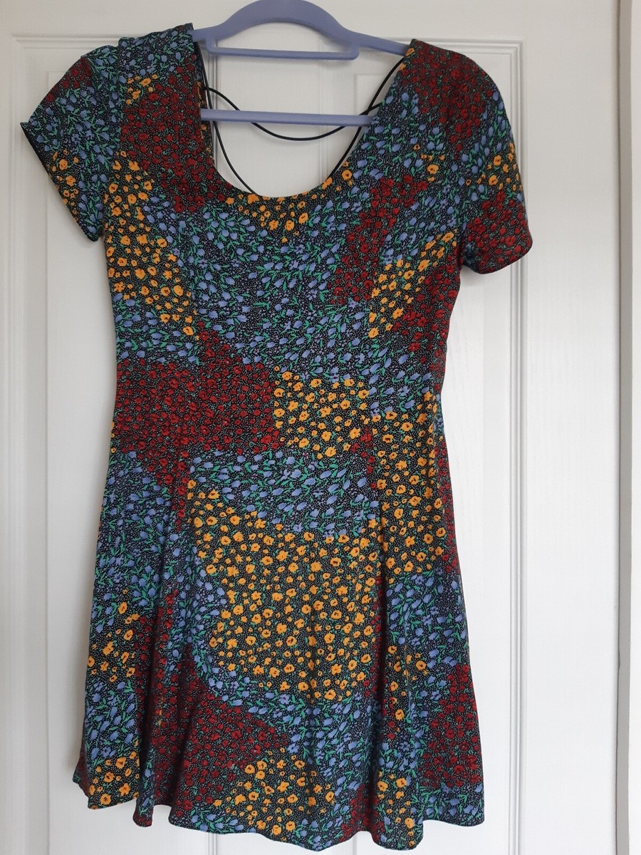 Topshop Finds Vintage Style Festival Dress Floral Ditsy Fit and Flare 10 |  eBay