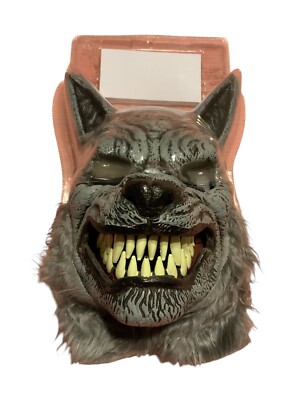 Spirit Halloween Full Moon Madness Wolf Mask NEW