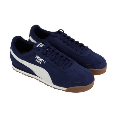 puma roma shoes blue