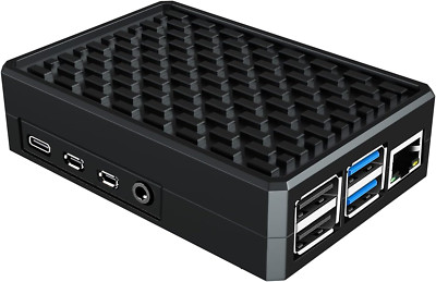 Miuzei Raspberry Pi 4 Aluminium Case Raspberry Pi 4 Model B Metal Case Pi 4 pi