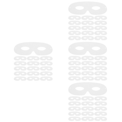 4 Count Handbemalte Kind Maskerademaske Leere Für Cosplay-Party