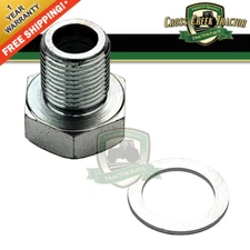 376501X1 Oil Pan Plug With Washer for Massey Ferguson Tractors 135, 150, 165+