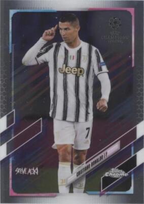 2020-21 Topps Chrome X Steve Aoki UCL Cristiano Ronaldo #100 for
