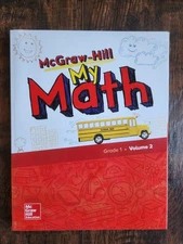 McGraw-Hill My Math, Grade 1, Student Edition, Volume 2, NEW
