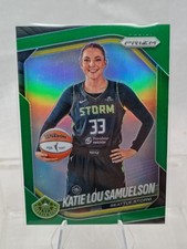 2025 Panini Prizm WNBA - Katie Lou Samuelson #82 Green Prizm