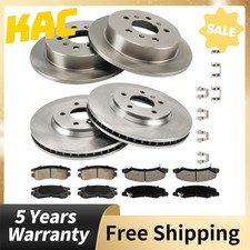 Front Rear Brake Rotor Pads Kit For 2006-2010 Chevrolet Impala 06-07 Monte Carlo