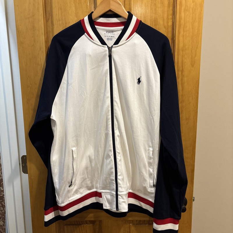 Polo Ralph Lauren Track/ Tennis Jacket Men’s Size XL NWOT