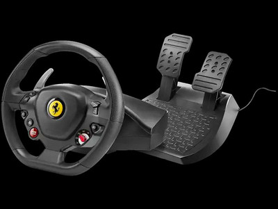 THRUSTMASTER T80 Ferrari 488 GTB Edition - Kompatibel mit PS5-Spielen Lenkrad