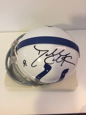 Dallas Clark Colts Auto Mini Helmet