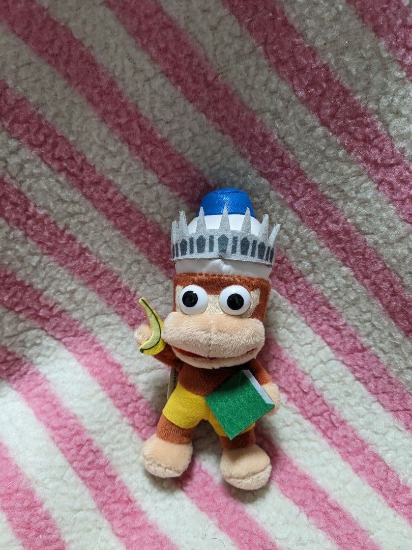 Japan Anime GAME Ape Escape Piposal Mascot Plush doll Statue of Liberty Kawaii