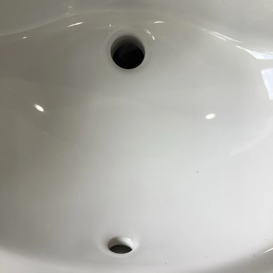 Овальная раковина для туалета STERLING белая 442001-4-8 RM7 - Изображение 2 из 4