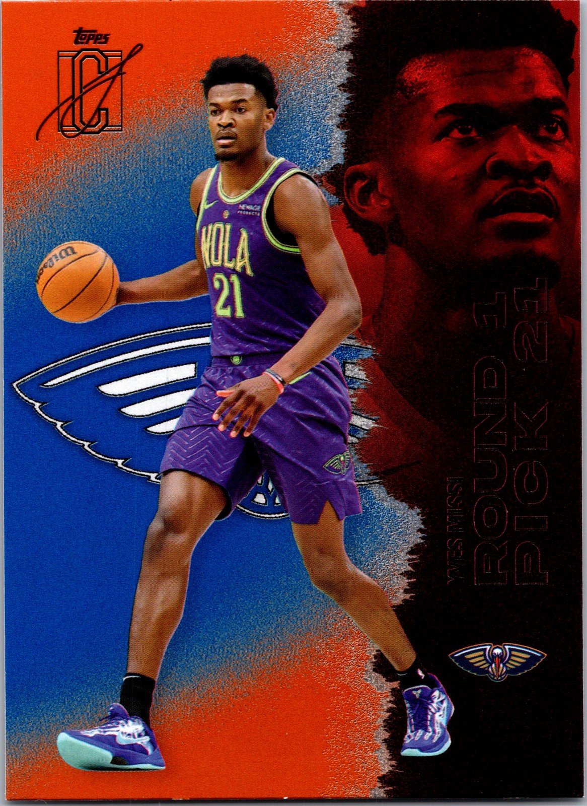 2025-26 Topps Signature Class YVES MISSI #44 NM