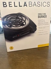 Bella Basics Single Coil Burner 1000 Watts Electric Cook Top
