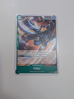 One Piece - Killer (Reprint) - PRB-02 NM/M Condition