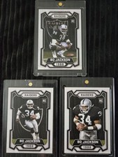 Bo Jackson 1988 Rookie Rc (3) Custom Trading Card Fan Art Raider Nation 34. rookie card picture