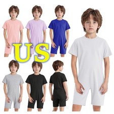 Adaptive Clothing Girls Boys Special Needs Jumpsuit Anti-Strip Romper Bodysuit
