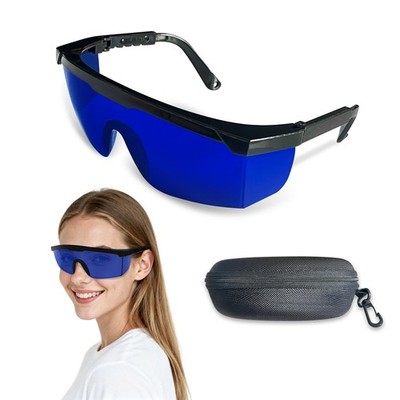 Sicherheitsbrille für Lichttherapie mit UV und Infrarot Schutz Kosmetikstudios