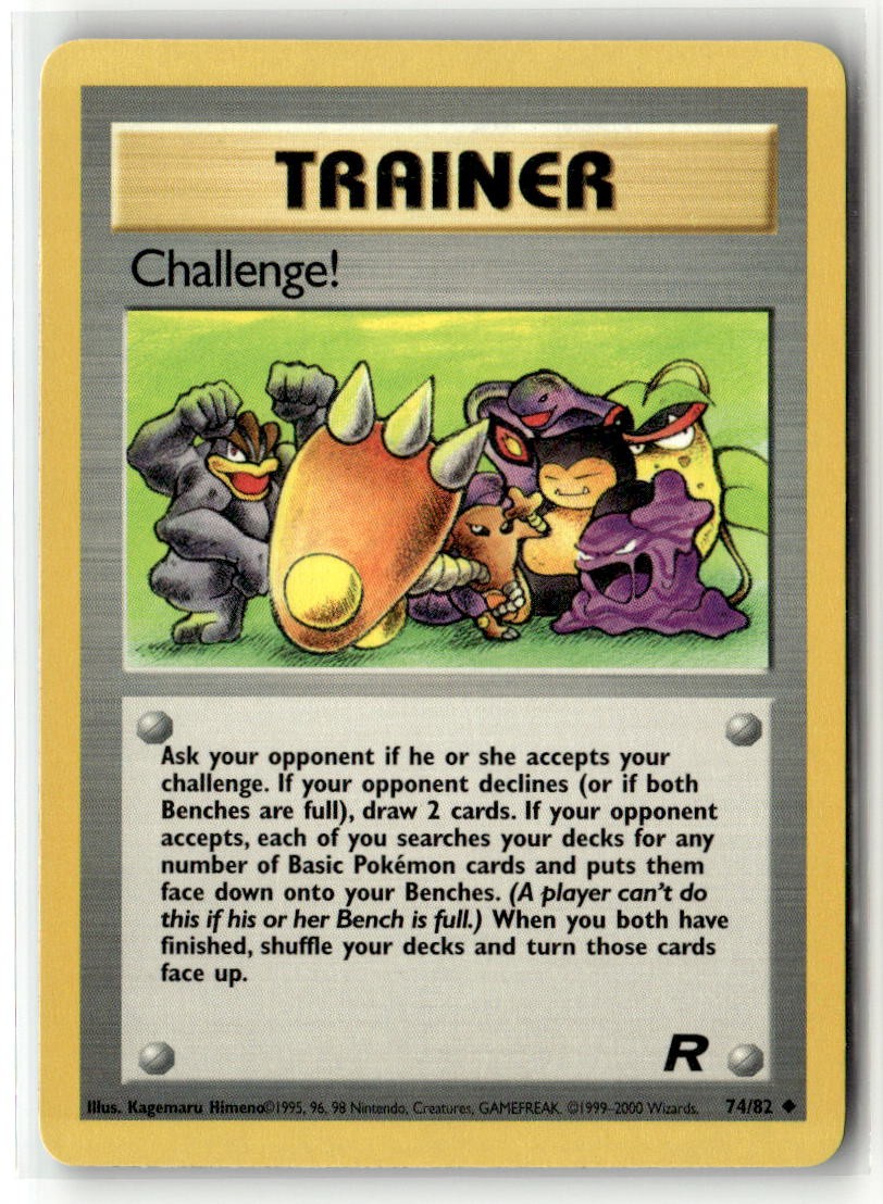 Team Rocket #74/82 Challenge!