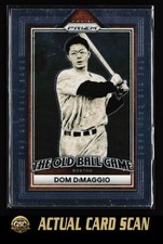 2023 Panini Prizm Dom DiMaggio #OBG18 The Old Ball Game Boston Red Sox