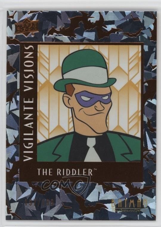 2026 Batman Animated Series Vigilante Visions Orange /199 The Riddler #VI-8 1f32