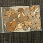 Lot of Wheat Pennies, Unsearched Random Years And Condition ~131 Coins