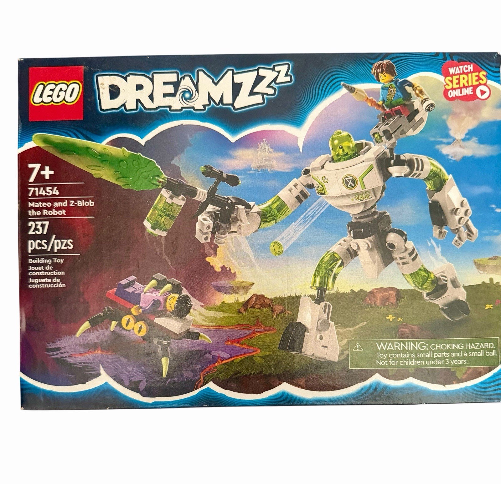 LEGO DREAMZzz 71454 Mateo & Z-Blob the Robot 237 pcs NEW Factory  Sealed