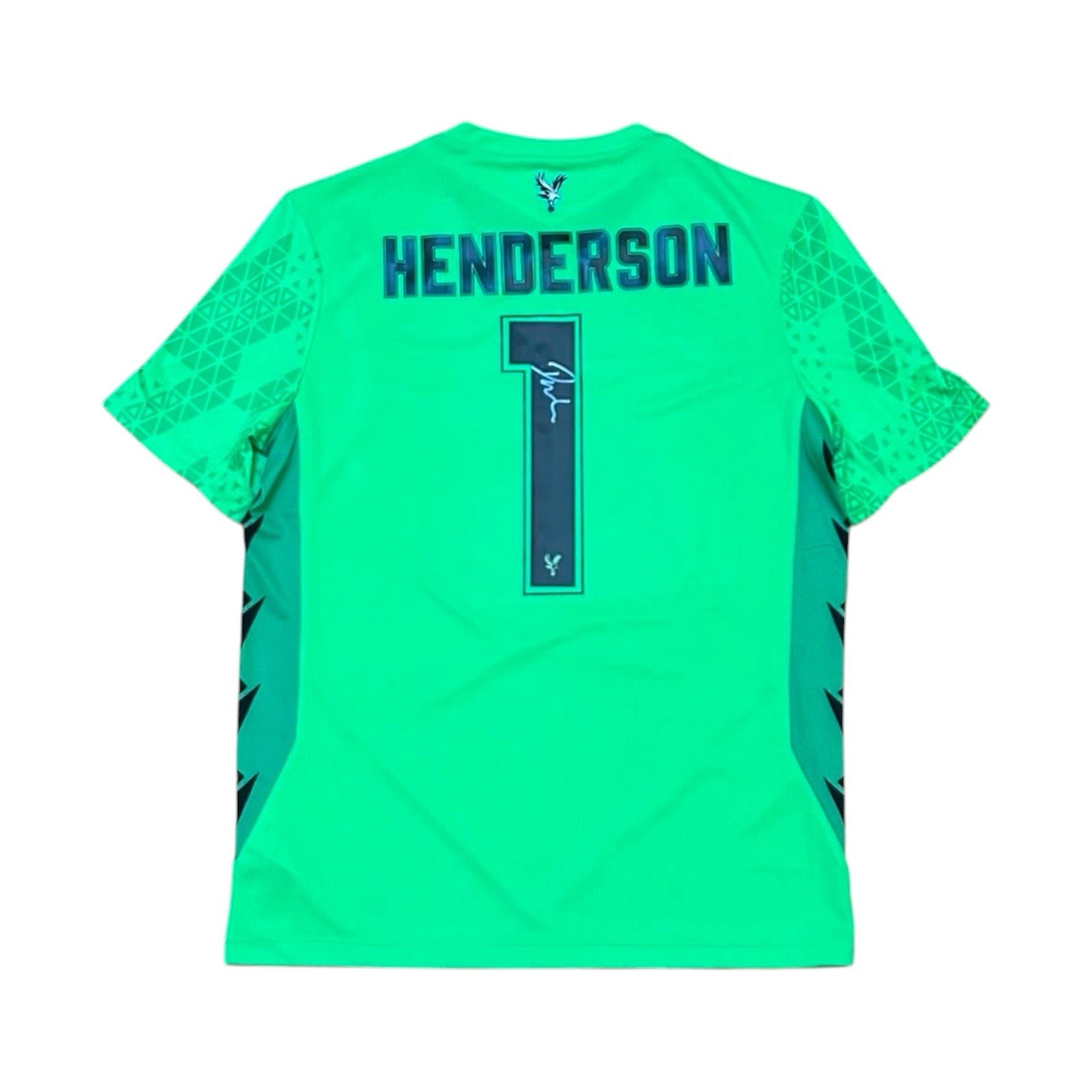 Dean Henderson Signed Crystal Palace 2025/26 Premier League GK Shirt #1 + COA